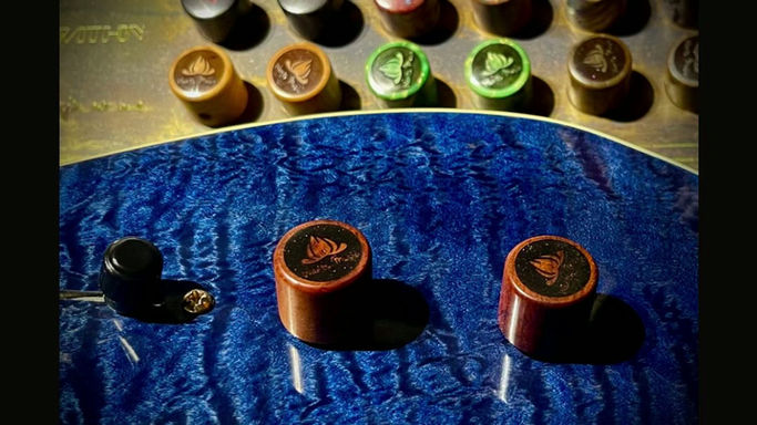 Stabilized Wood Knobs - Product Portrait